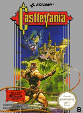 Castlevania (USA) (Rev 1) (Virtual Console) box cover front